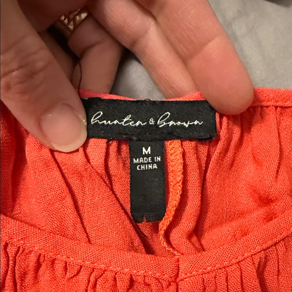 Coral Sleeveless Jumpsuit - Picture 3 of 3
